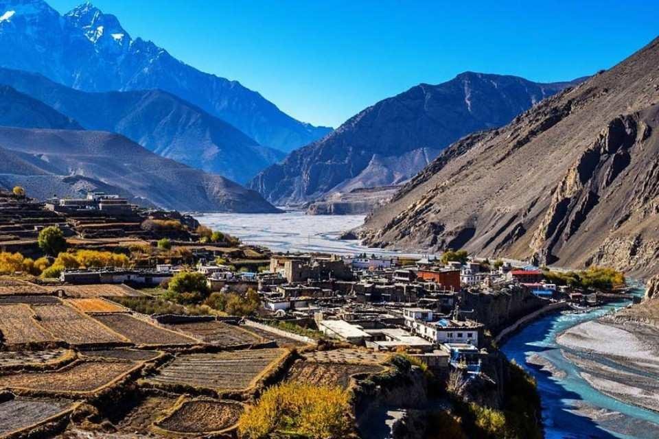 Explore Upper Mustang 14 days Trek with activities like Trekking